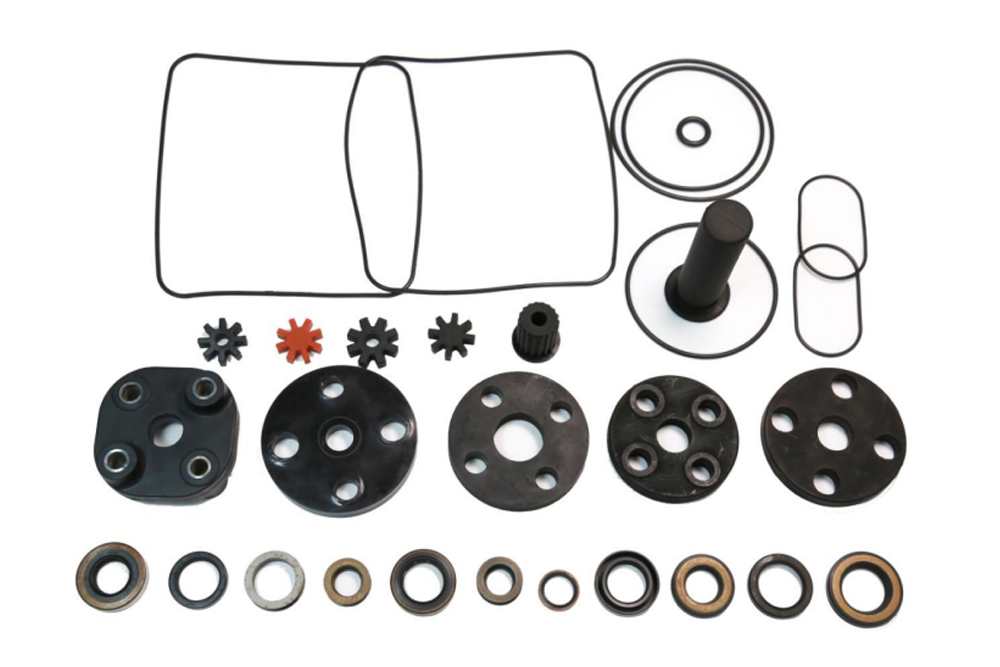 Rubber parts of electric power steering gear for automobiles